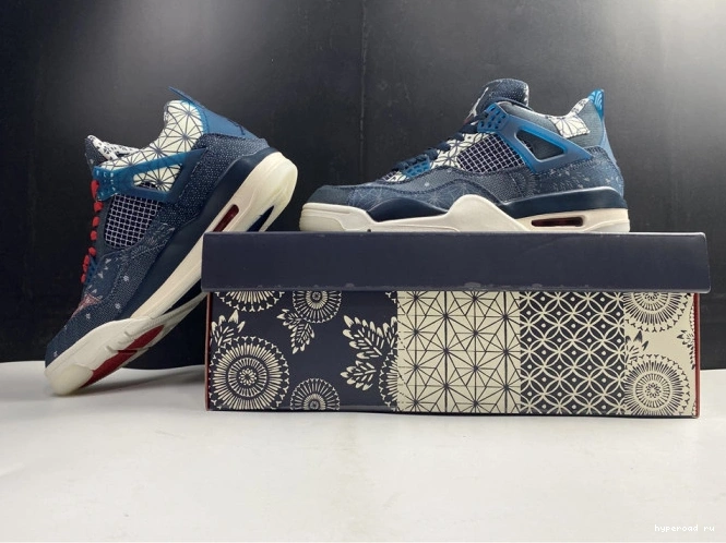 Air 4 Jordan SE Retro CW0898-400 Sashiko 0909